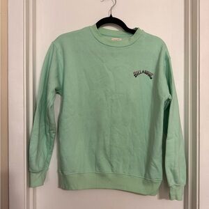 Billabong Mint Green Crew Neck